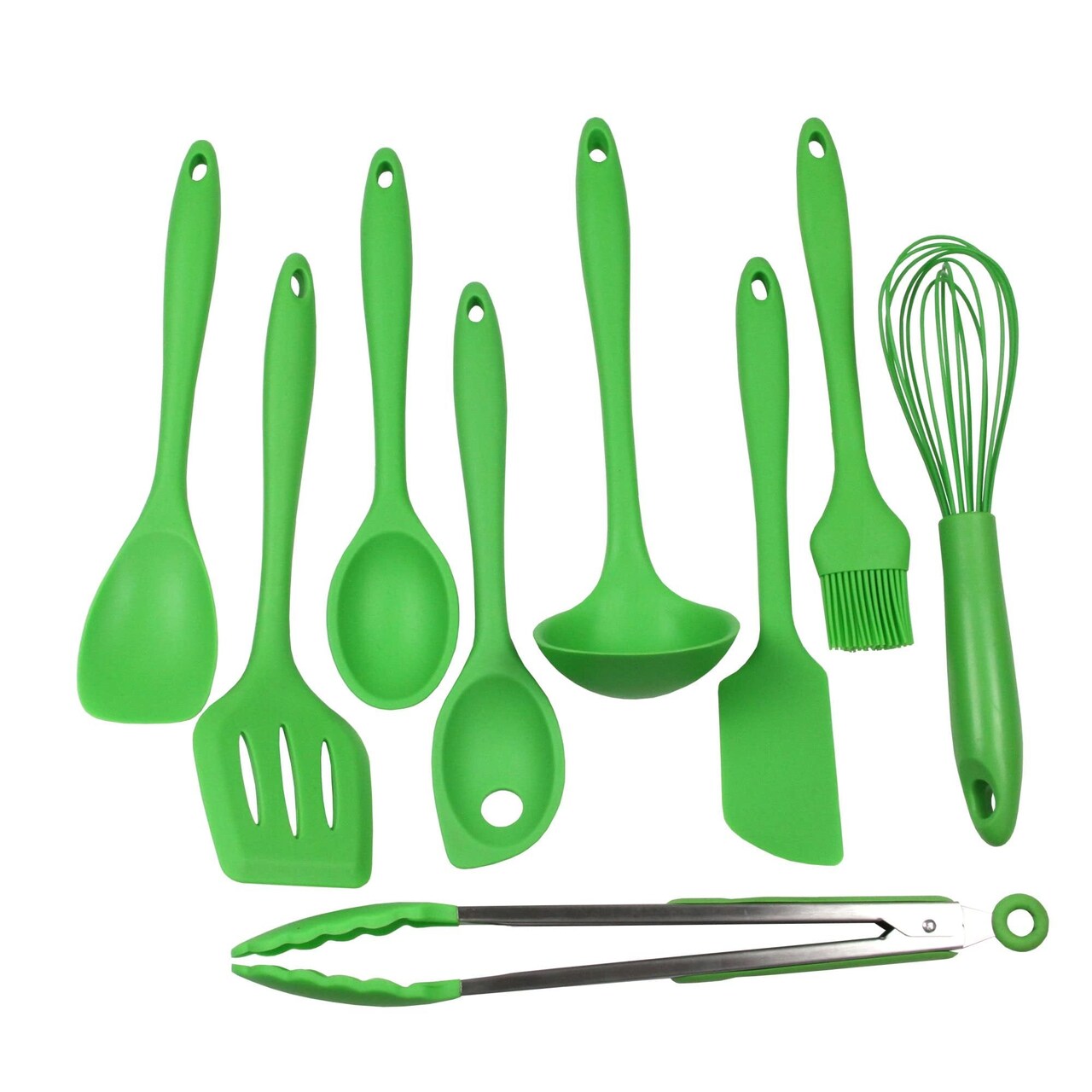 Chef Craft 9 Piece Premium Silicone Kitchen Tool and Utensil Set